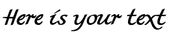 Your preview of MK British Writing font
