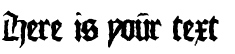 Your preview of Monks Writing font