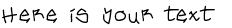 Your preview of Mouse Graffity font
