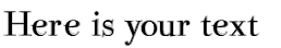 Your preview of Parma Petit Outlined font