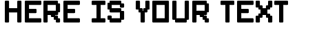 Your preview of PixelSplitter font