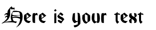 Your preview of Remember Reiner FS font
