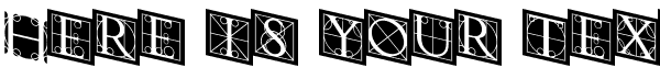 Your preview of Rodgauer Three font