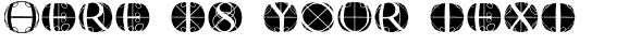 Your preview of Rodgauer Fisheyes font