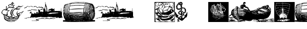 Your preview of ShipsNBoats font