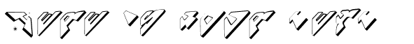 Your preview of Space Attacks font