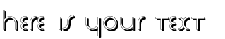 Your preview of Tschich olds Shades font