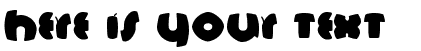 Your preview of Tschich FS Black font