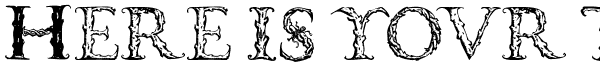 Your preview of Vespasian Caps font