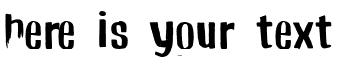 Your preview of Tyce Roman font
