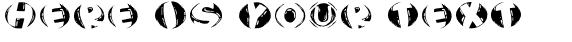 Your preview of Woodcutted Caps Invers FS font