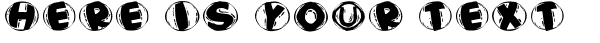 Your preview of Woodcutted Caps Black FS font
