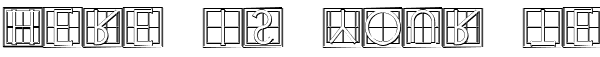 Your preview of XperimentypoThree C Square font
