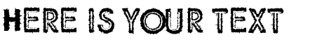 Your preview of Spike Crumb Swollen font