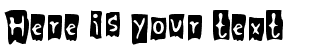 Your preview of Beat My Guest font