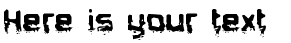 Your preview of Biometric Joe font