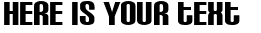 Your preview of Carbon Block font