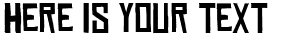 Your preview of Chinese Rocks font