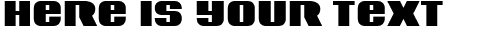 Your preview of Contour Generator font