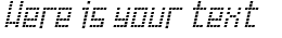 Your preview of Failed Attempt font