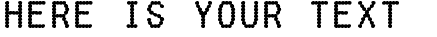 Your preview of Fake Receipt font