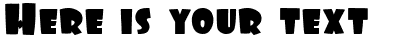 Your preview of Foo font