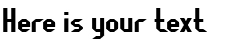 Your preview of Fragile Bombers font