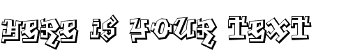 Your preview of Graffiti Treat font