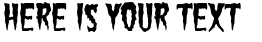 Your preview of Green Fuz font