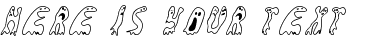 Your preview of Groovy Ghosties font