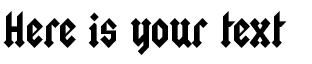 Your preview of Squealer font
