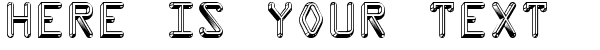 Your preview of Kredit font