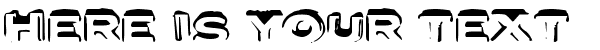 Your preview of Letter Set A font