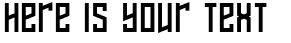 Your preview of Naftalene font