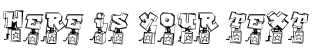 Your preview of Pop Up Fontio font