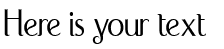 Your preview of Port Credit font