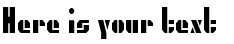Your preview of President Gas font