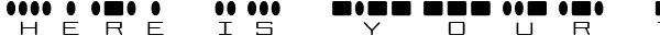 Your preview of Radios in Motion font