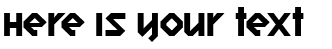 Your preview of Relish Gargler font