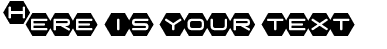 Your preview of Fraulein Hexa font