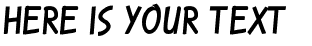 Your preview of Karmatic Revolution font