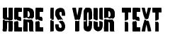 Your preview of Land Speed Record font