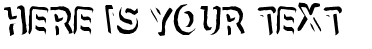 Your preview of Refrigeration font