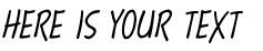 Your preview of Terry Script font