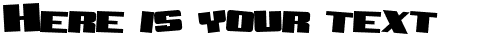 Your preview of SF Aftershock Debris Solid font