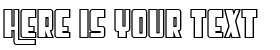 Your preview of SF Cosmic Age Outline font