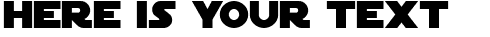 Your preview of SF Distant Galaxy font