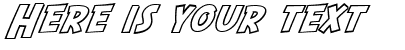 Your preview of SF Fedora Outline font
