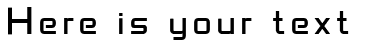 Your preview of SF Fedora Titles font
