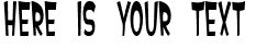 Your preview of SF Ferretopia font